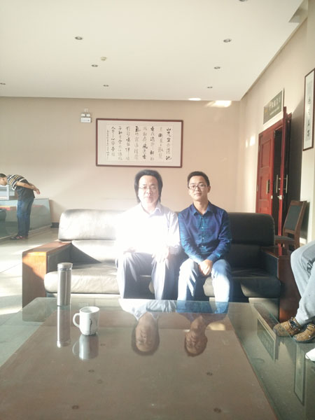 与中国书法家协会学术委员会委员,河北大学博士生导师.jpg